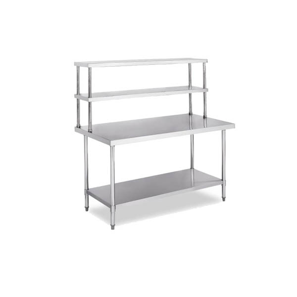 WORK TABLE WITH HI SHELF BV700