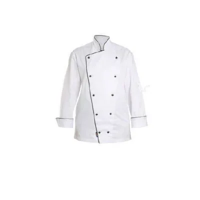 เสื้อเชฟกระดุมดำแขนยาว CHEF UNIFORM